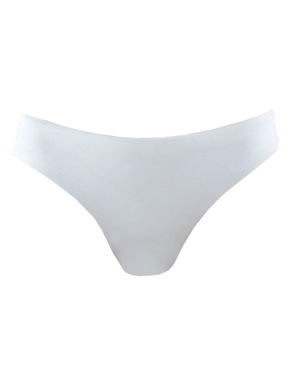 Γυναικείο slip μαγιό χωρίς ραφές Regular Fit white (BP 3071)